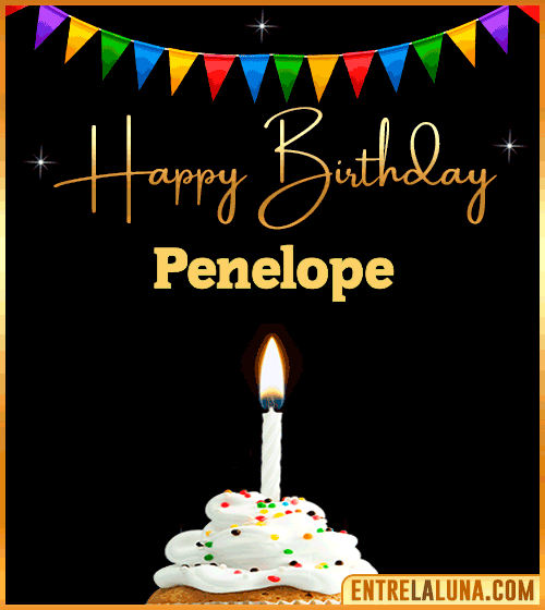 GiF Happy Birthday Penelope